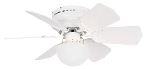 BRC30WW6L Vortex 30-Inch Ceiling Fan with Six Reversible White/Whitewash Blad... - Picture 1 of 2