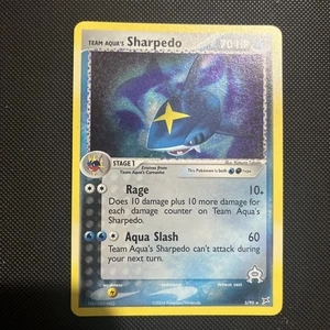 Team Aqua's Sharpedo 5/95 Team Magma vs Team Aqua Holo - Picture 1 of 3