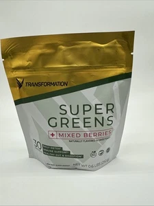 Transformation Super Greens Superfood Powder Immune & Gut Support 30 Serv New - Picture 1 of 7
