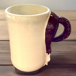 VTG 1988 Happy Appy Valley Studio Chestnut Horse's Butt Mug Spouse Dad Boss Gift - Picture 1 of 9