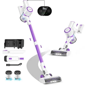 Cordless Vacuum Cleaner for Home, 500W Lightweight Vacuum Cleaner with MAX 50... - Picture 1 of 7