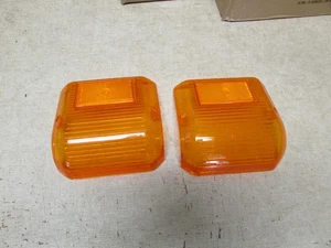 2 - Lámpara K. D. RV Marcador Luz Lente Repuesto 90º Envoltura Alrededor Lente Ámbar SOLO - Imagen 1 de 3