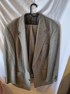 Desch 2 Piece Suit Size 52EU Pure New Wool - Picture 1 of 12