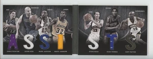 JOHNSON STOCKTON KIDD THOMAS PAYTON JERSEY /99 2011-12 PANINI PREFERRED BOOKLET - Picture 1 of 2