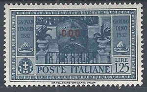 1932 EGEO COO GARIBALDI 1,25 LIRE MH * - RR12422 - Foto 1 di 1