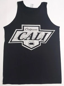 Cali Tank Top T-Shirt California Republic Herren Weste Neu - Bild 1 von 2