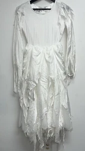 Chasing Fireflies Midnight Witch Dress Halloween Costume Girls Size 10 White - Picture 1 of 7