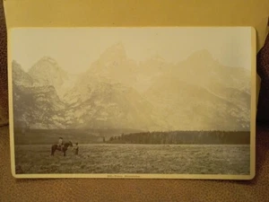 The Grand Teton,Yellowstone National Park,Wyoming,mountains,Jay F. Haynes 3634 - Picture 1 of 5