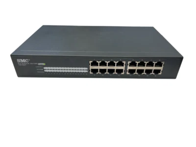 SMC-EZ1016DT SWITCH 10/100 16 PORT FAST ETHERNET SWITCH - Image 1 of 4