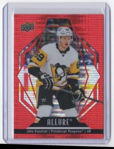 2022-23 Upper Deck Allure Red Rainbow Jake Guentzel Pittsburgh Penguins #41