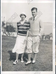 1932 Castle Harbor International Golf Team Player George Hackl Press Photo - Foto 1 di 2