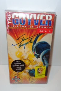 The Guyver Data 6 Terminal Battle Fall of Chronos VHS NEW Signed by Steve Blum - Picture 1 of 10