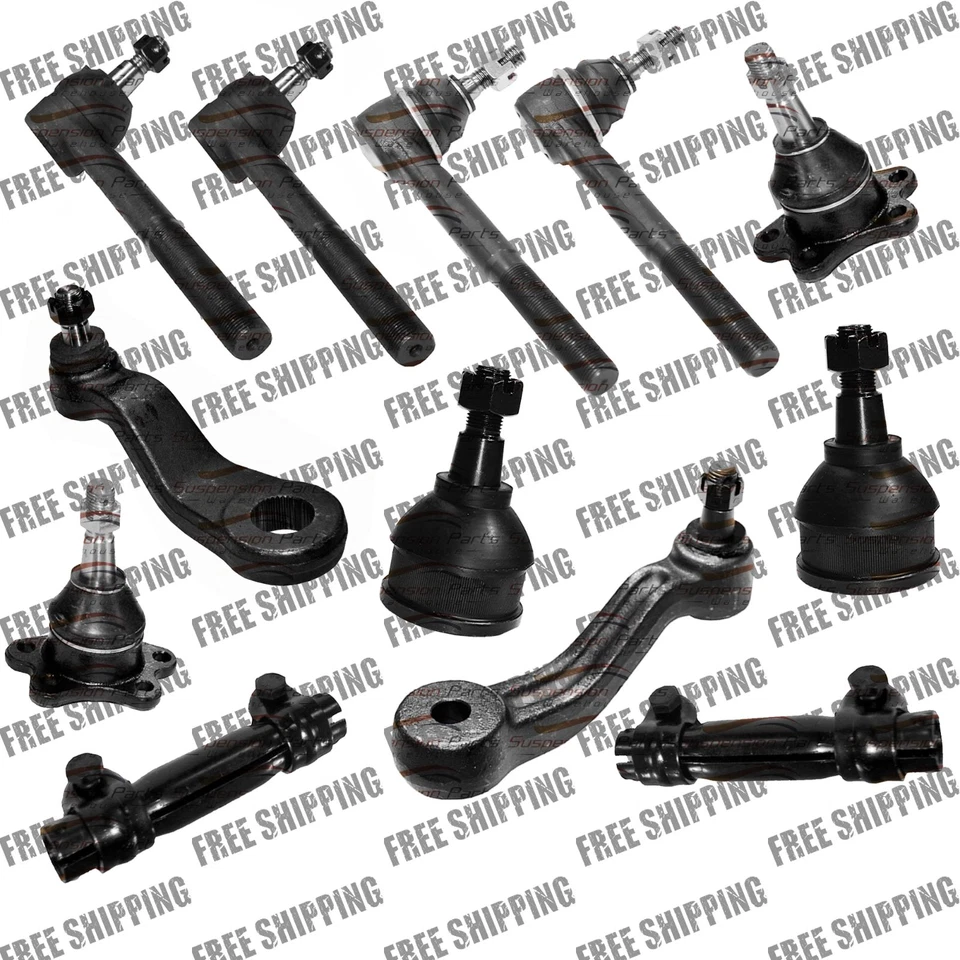 New Tie Rods Ball Joints Steering Kit For 2WD 93-00 GMC C1500 2500 Yukon - Image 1 of 1