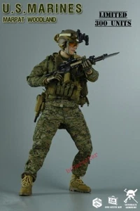 Figura de acción limitada Marpat Woodland 1/6 de los Marines de los Estados Unidos fácil y simple modelo EN STOCK - Imagen 1 de 10