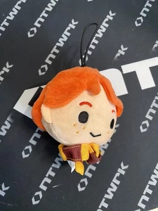 Wizarding World RON WEASLEY Plush Doll Head Charm Warner Brothers Keychain - Picture 1 of 2