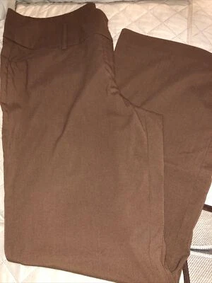 Pantalones Bobby J Marrón ~ Pierna Ancha ~ Talla 17/18 Foto 1 de 2