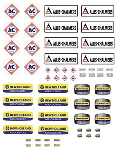 S Scale ( 1/64th ) Agricultural / Trailer Decals. - Picture 1 of 1