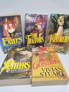 The Australians Series Lot Books by William Stuart Long Vol. 1-4, 7 - Picture 1 of 3