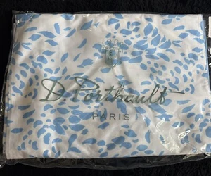 D. Porthault Paris Blue Alizee 505 Queen Duvet Cover 100% Cotton NEW - Picture 1 of 4