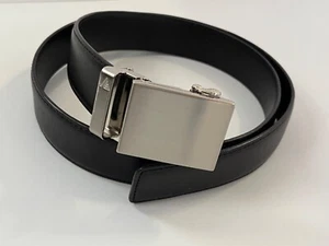 Men's New Mission Belt Metal Collection Black & Steel 26 in-36 in - Picture 1 of 17