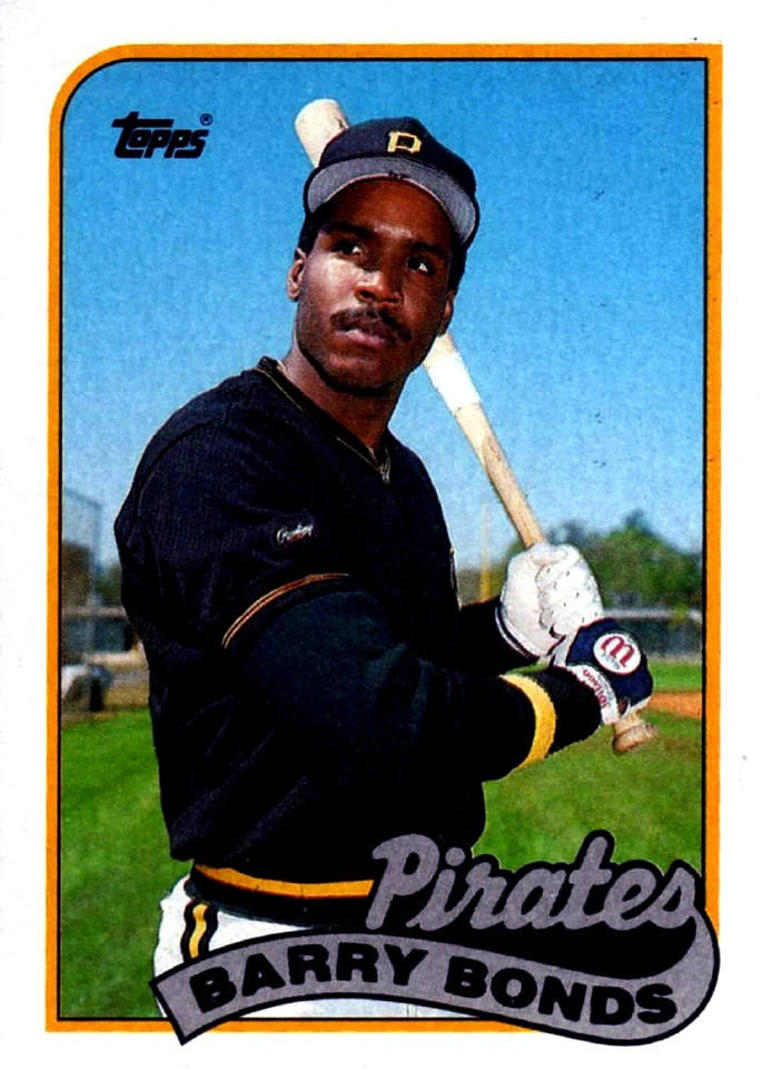 Barry Bonds Pittsburgh Pirates 1989 Topps #620 Foto 1 de 1