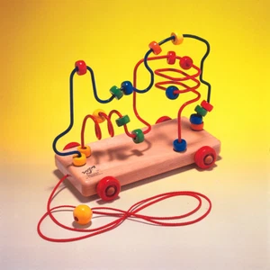 Boulier Zug auf Rollen 34x18x16,5 cm Joy Toy - Bild 1 von 1