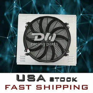 337 Radiator Shroud Fan For 1967-1969 Chevy Camaro/Pontiac Firebird Small Block - Foto 1 di 12