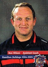 2004-05 Hamilton Bulldogs #29 Ron Wilson