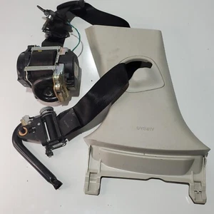 2017-2019 JAGUAR XE LEFT BSEAT BELT BLACK GX73-614B03-AB OEM - Picture 1 of 5