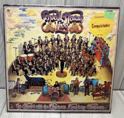 Procol Harum Live With The Edmonton Symphony Orchestra Vinyl 12" Album - Imagem 1 de 4
