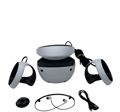 Genuine Sony PlayStation VR2 Gaming Headset Bundle - White - PSVR2 UD READ - Image 1 of 4