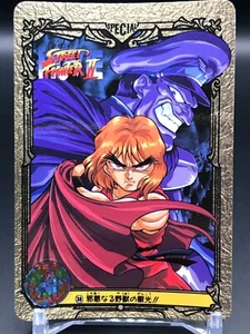 Ken M. Bison STREET FIGHTER ⅡCARDDASS TCG CAPCOM JAPAN 1994 Rare F/S No.38 - Picture 1 of 12