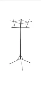 Musician's Gear Folding Music Stand Black - Picture 1 of 6