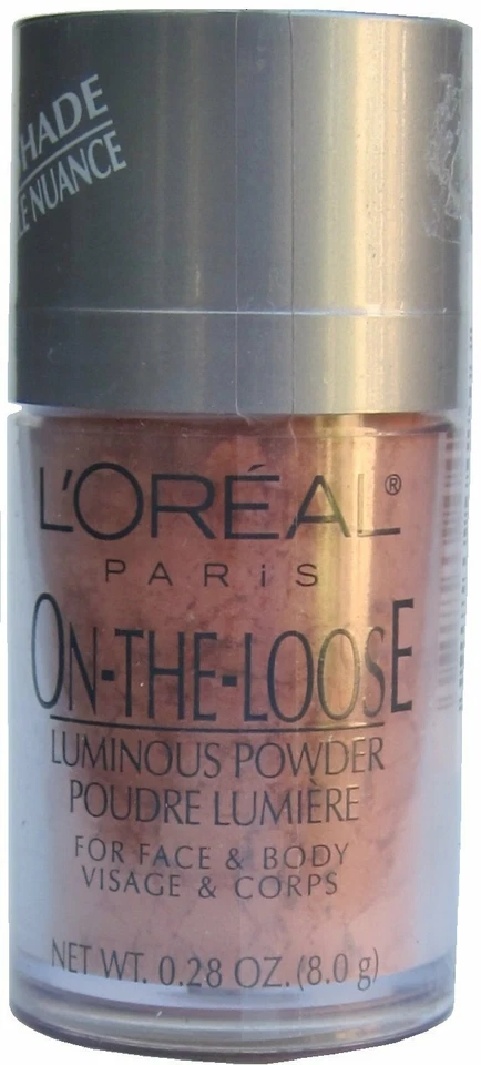 L'Oreal On-the-Loose Luminous Powder for Face and Body in Peach Soleil 0.28oz - Image 1 of 1