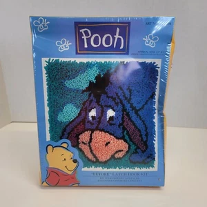 Winnie the Pooh EEYORE Latch Hook Kit WP0004 13" x 13" NEW Sealed - Picture 1 of 4