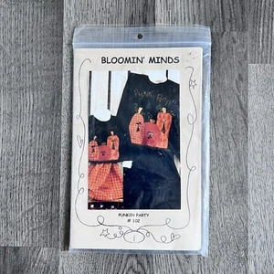 Bloomin' Minds Halloween Appliqué Sewing Pattern Punkin Party # 102 - Picture 1 of 3