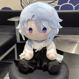 Game Genshin Impact Kamisato Ayato Sitting Dolls 40 cm Stuffed Cotton Toy Gift - Picture 1 of 5