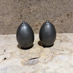 Salero y pimentero de peltre Just Andersen años 40 Dinamarca - Imagen 1 de 10