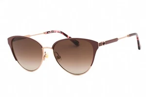 KATE SPADE IANNA/G/S 0AW HA Sunglasses Rose Gold Frame Brown Gradient Lens 56mm - Picture 1 of 4