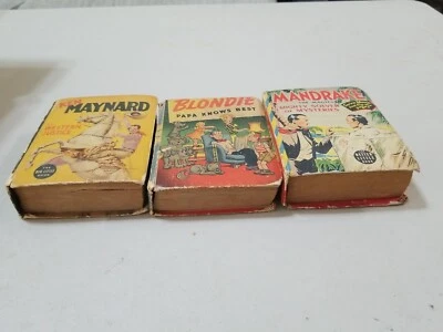 LOT OF 5 VINTAGE ANTIQUE BETTER LITTLE BOOKS AND THE BIG LITTLE BOOKS. 30's 40's Foto 1 de 4