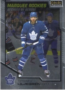 20-21 2020-21 OPC Platinum Timothy Liljegren ROOKIE #162-Leafs - Foto 1 di 1