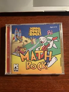 School House Rock! Math Rock Software PC CD-ROM 2005 SEALED - Picture 1 of 2