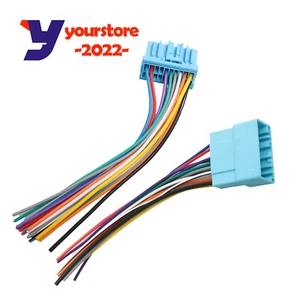 Car Radio Stereo Wire Harness Connector for Honda Prelude Suzuki Aerio XL-7 - Picture 1 of 7
