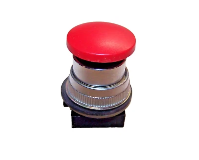 NUEVO INTERRUPTOR PULSADOR E-STOP MOMENTÁNEO CONTROLES AVANZADOS BREMAS TRM30502 Foto 1 de 4