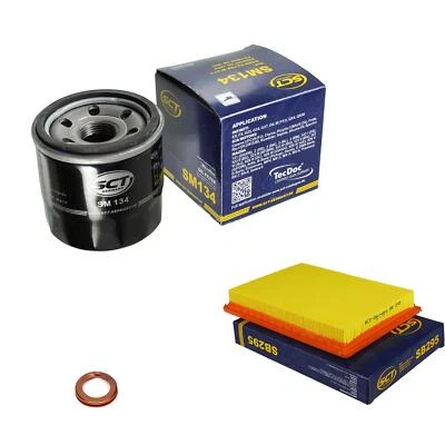 Sct Allemagne Inspection Set Filtres pour Nissan Micra IV 1.2 Juke 1.6 - Photo 1/4