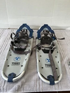 TUBBS Adventure 25 Snowshoes 25" Gray/ Blue Hiking Trekking Winter Snow Skiing - Picture 1 of 15