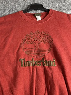 Timberland Long Sleeve Pullover Men’s Embroidered Logo Sweatshirt Size XL - Image 1 of 4