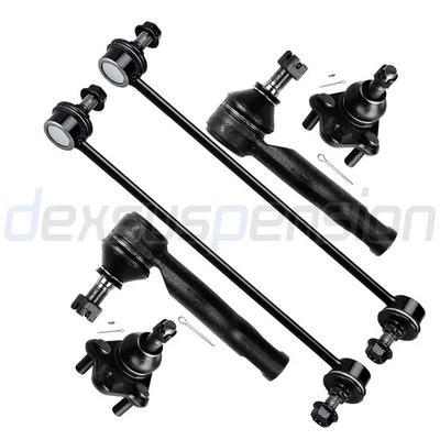 6x For 2000-2005 Toyota Celica Front Lower Ball Joint Sway Bar Tie Rod End Kit - Image 1 of 4
