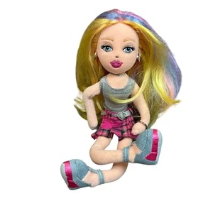Ty Girlz Cute Candy Rainbow Plaid Clothes 2007 Plush Poseable Fashion Doll 14" - Picture 1 of 11
