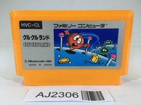 AJ2306 Clu Clu Land NES Famicom Japan
